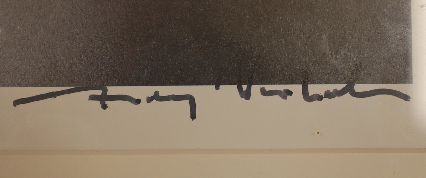 Andy Warhol (1928-1987), signed print, 'Skull' from a VIP Book, published 1986, 21 x 22cm, with COA
